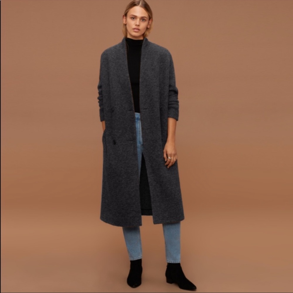 Aritzia Wilfred Free Donna Cocoon Coat